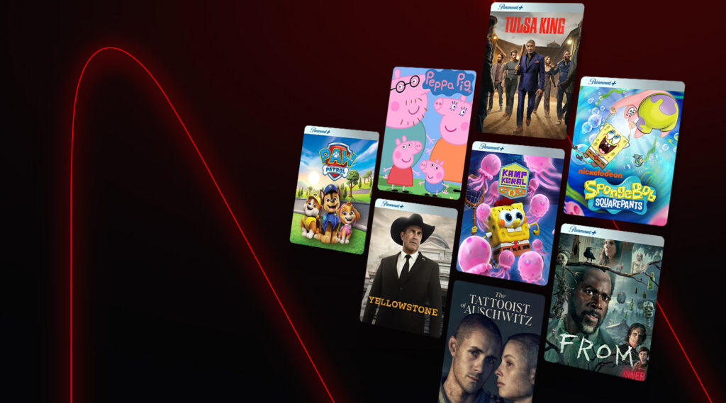 Go3 different series shown on a dark red background