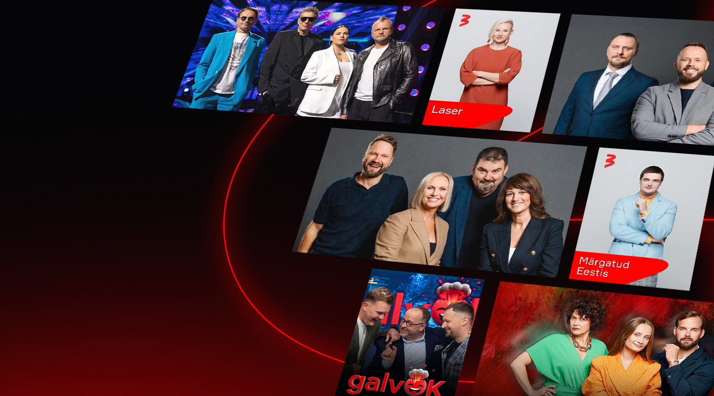 movies posters shown on a black red background