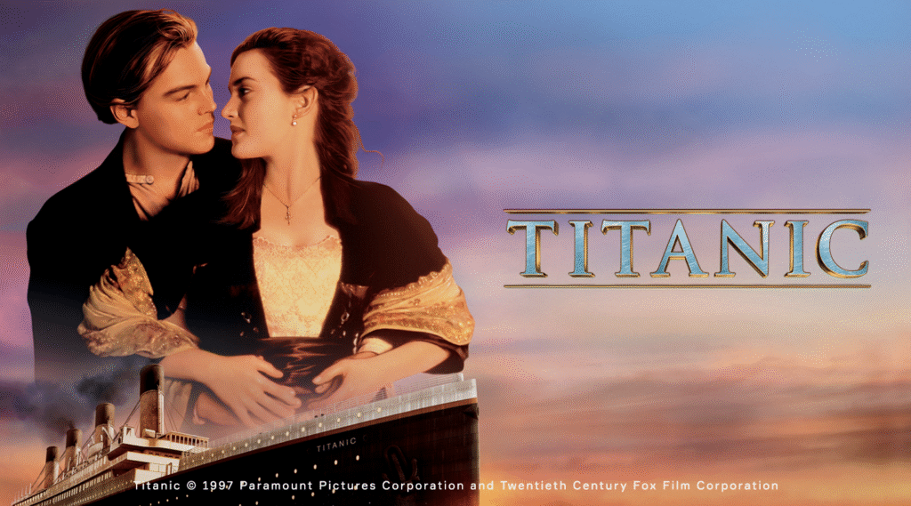 filmas "Titāniks" plakāts