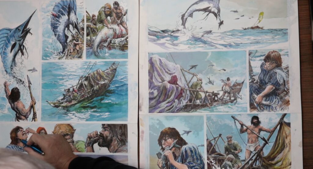 cilvēka zīmēts zīmējums
