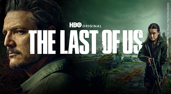 vīrietis kreisajā pusē un meitene ar pistoli labajā pusē